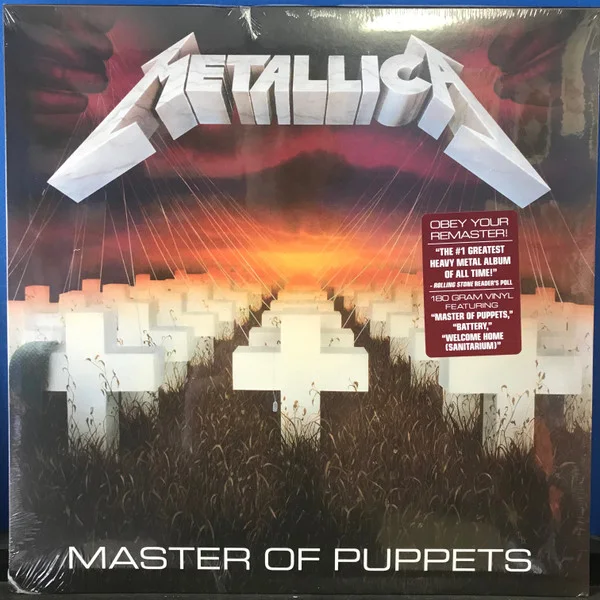 Cover of Master Of Puppets